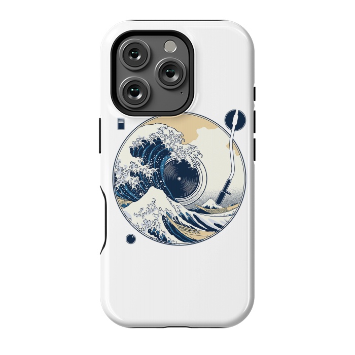 iPhone 16 Pro StrongFit The Great Wave off Sound by Afif Quilimo