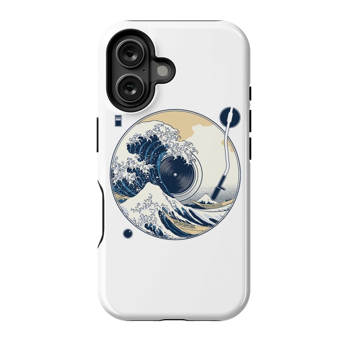 iPhone 16 StrongFit The Great Wave off Sound by Afif Quilimo