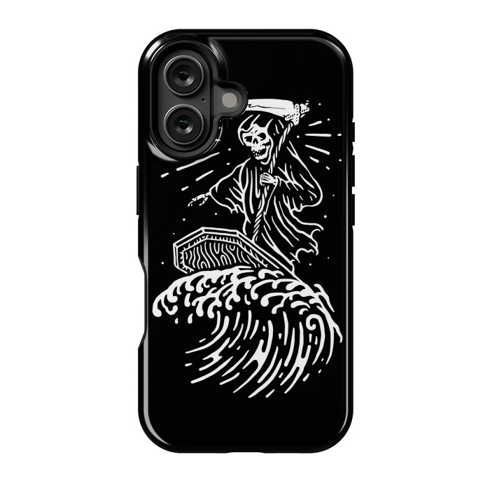 iPhone 16 StrongFit Grim Surfer by Afif Quilimo