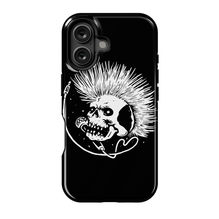 iPhone 16 StrongFit Skull Punk by Afif Quilimo