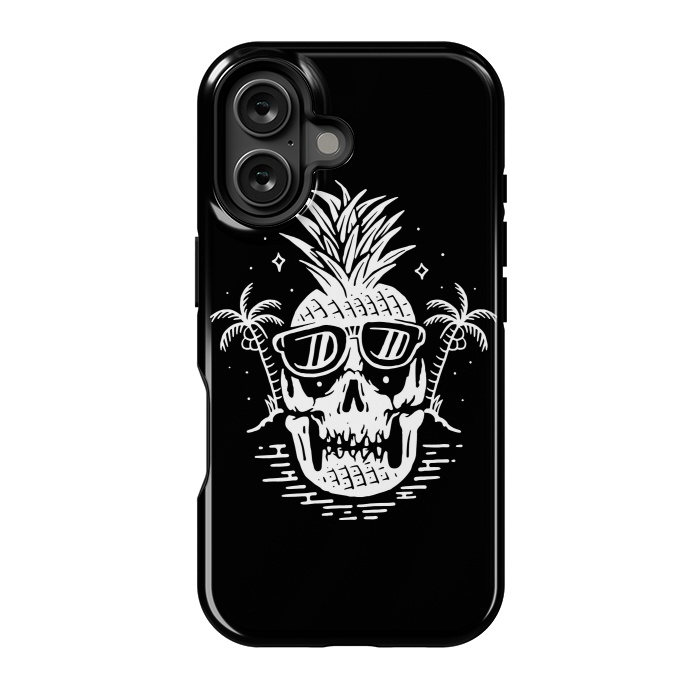 iPhone 16 StrongFit Skull Pineapple 2 by Afif Quilimo