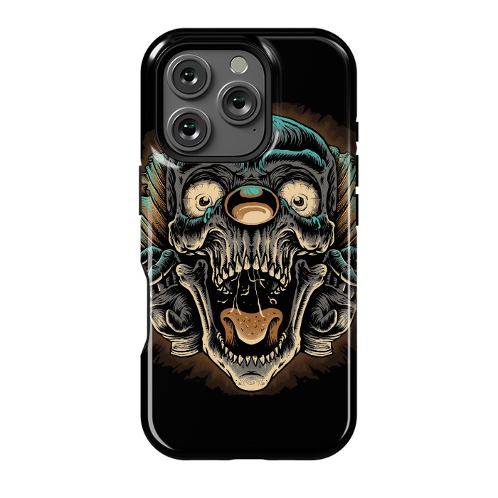 iPhone 16 Pro StrongFit Scary Clown by Afif Quilimo