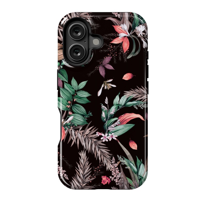 iPhone 16 StrongFit Vibrant exotic bouquets by Mmartabc