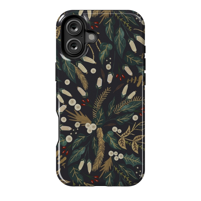 iPhone 16 Plus StrongFit Dark nature holiday by Mmartabc