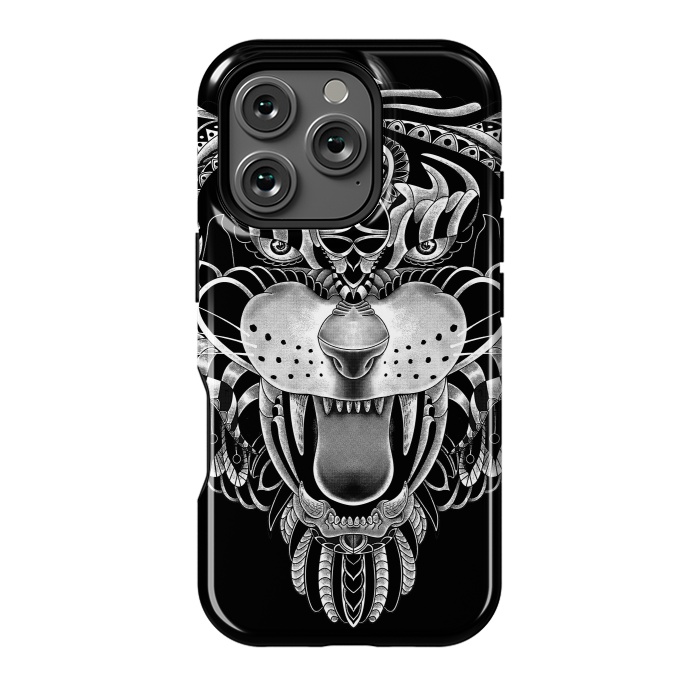 iPhone 16 Pro StrongFit Tiger Ornate by Afif Quilimo