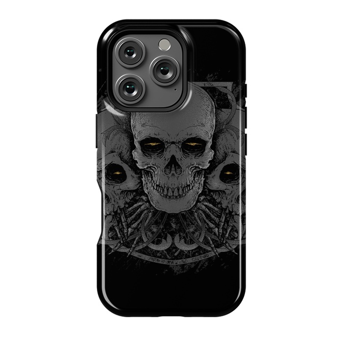 iPhone 16 Pro StrongFit 3 Skull by Afif Quilimo