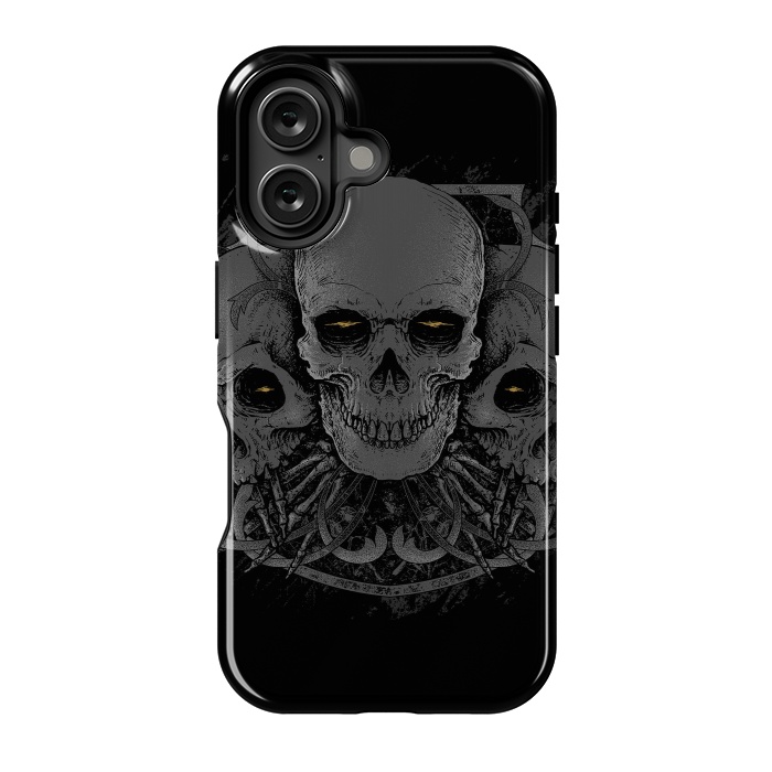 iPhone 16 StrongFit 3 Skull by Afif Quilimo