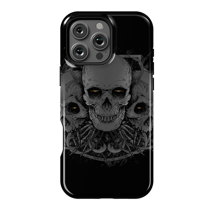 iPhone 16 Pro Max StrongFit 3 Skull by Afif Quilimo