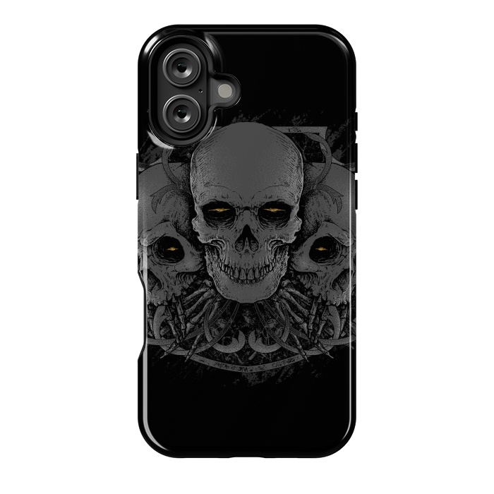 iPhone 16 Plus StrongFit 3 Skull by Afif Quilimo