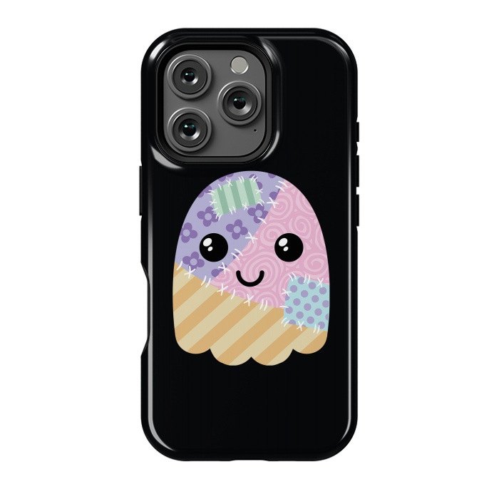 iPhone 16 Pro StrongFit Patchwork ghost by Laura Nagel