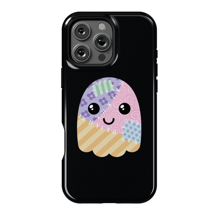 iPhone 16 Pro Max StrongFit Patchwork ghost by Laura Nagel