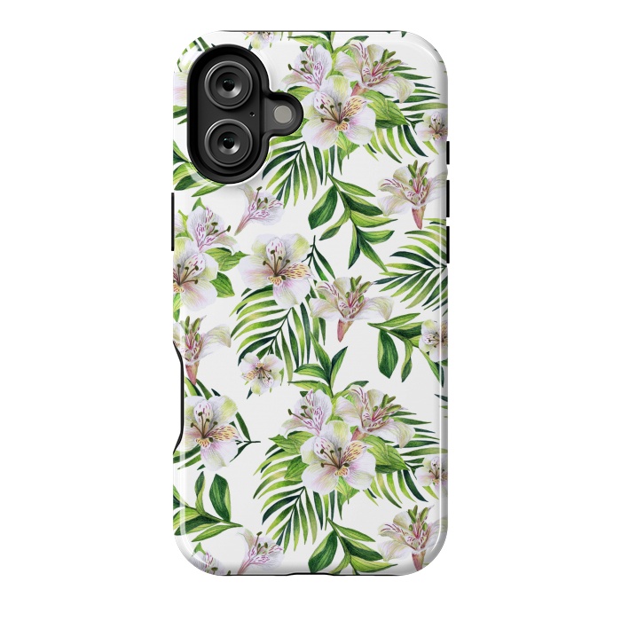 iPhone 16 Plus StrongFit White flowers by Julia Badeeva