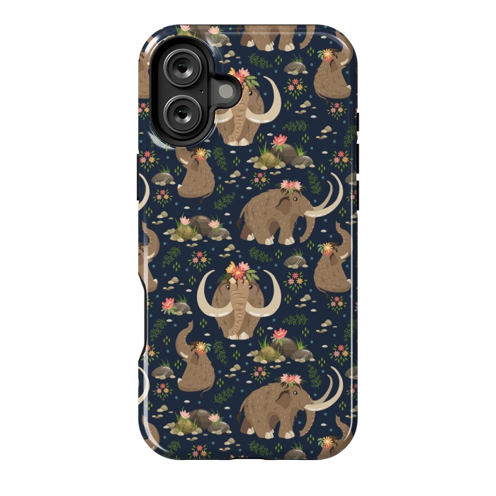 iPhone 16 Plus StrongFit Cute mammoths by Julia Badeeva