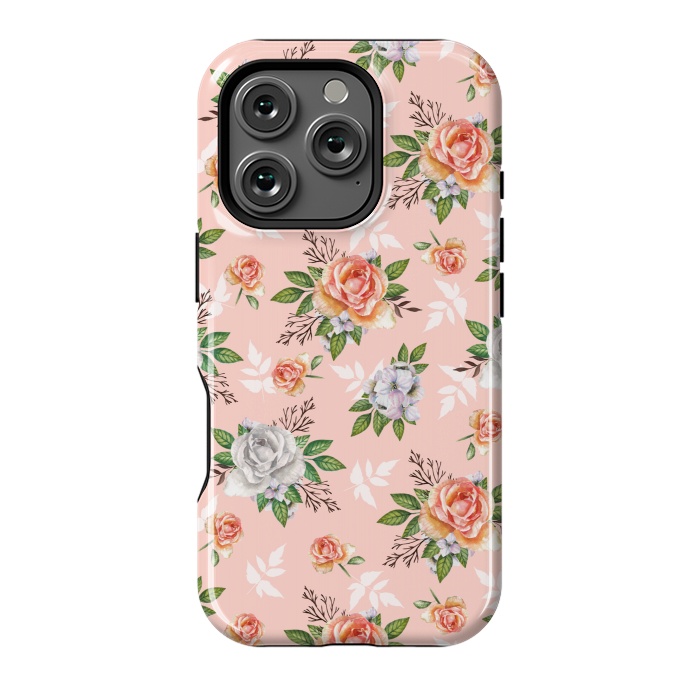 iPhone 16 Pro StrongFit Vintage roses by Julia Badeeva