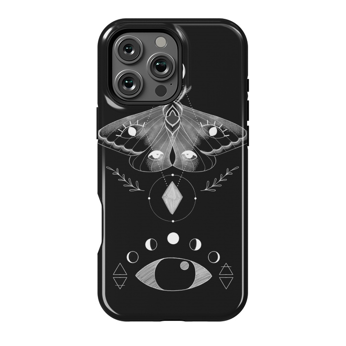 iPhone 16 Pro Max StrongFit Metaphys Moth by Melissa Lee