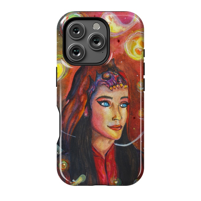 iPhone 16 Pro StrongFit Reina de las oscuridad by AlienArte 