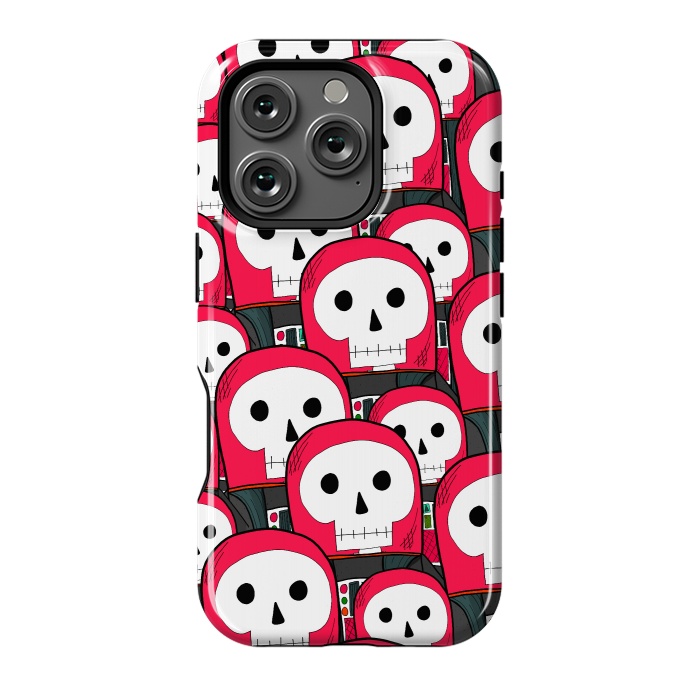 iPhone 16 Pro StrongFit The skeleton astronauts by Steve Wade (Swade)