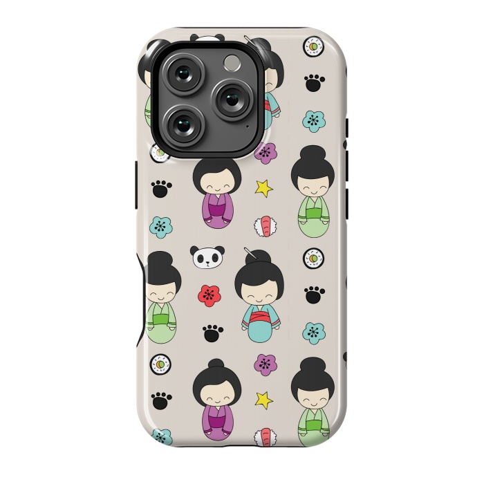 iPhone 16 Pro StrongFit russian doll pattern by MALLIKA