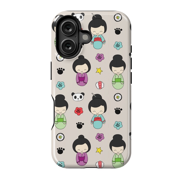 iPhone 16 StrongFit russian doll pattern by MALLIKA