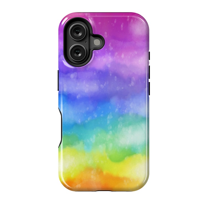 iPhone 16 StrongFit RAINBOW BUBBLE SHADE by MALLIKA