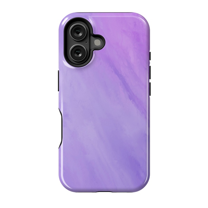 iPhone 16 StrongFit PURPLE PAINTED SHADE by MALLIKA