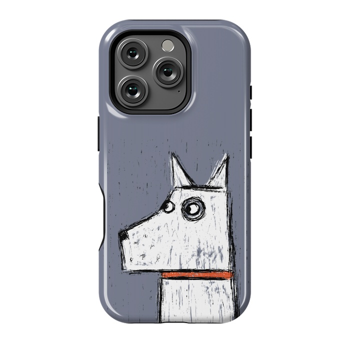 iPhone 16 Pro StrongFit Arthur Dog by Nic Squirrell