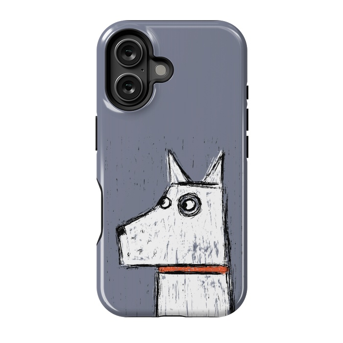 iPhone 16 StrongFit Arthur Dog by Nic Squirrell