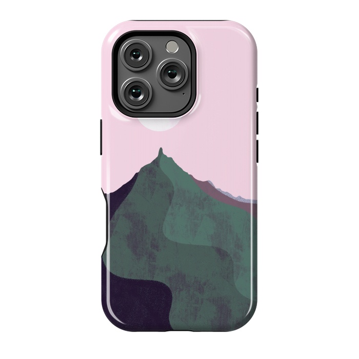 iPhone 16 Pro StrongFit The  mauve sky peak by Steve Wade (Swade)