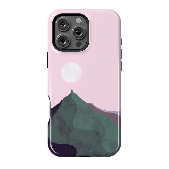 iPhone 16 Pro Max StrongFit The  mauve sky peak by Steve Wade (Swade)