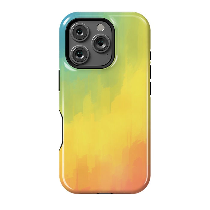 iPhone 16 Pro StrongFit Watercolors Mix by Texnotropio