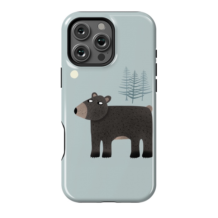 iPhone 16 Pro Max StrongFit The Bear, the Trees and the Moon by Nic Squirrell