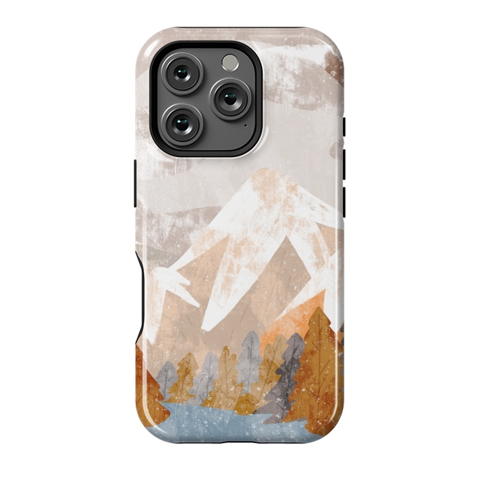 iPhone 16 Pro StrongFit A cold autumn land by Steve Wade (Swade)