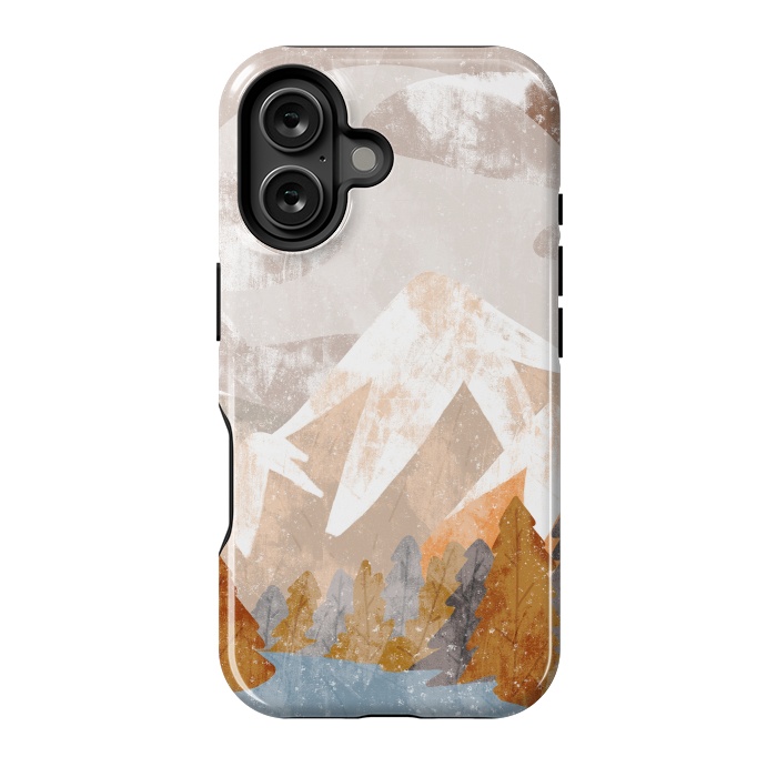 iPhone 16 StrongFit A cold autumn land by Steve Wade (Swade)