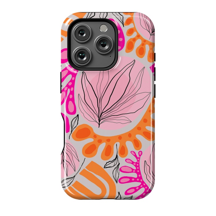 iPhone 16 Pro StrongFit Matiso Floral by Hanny Agustine