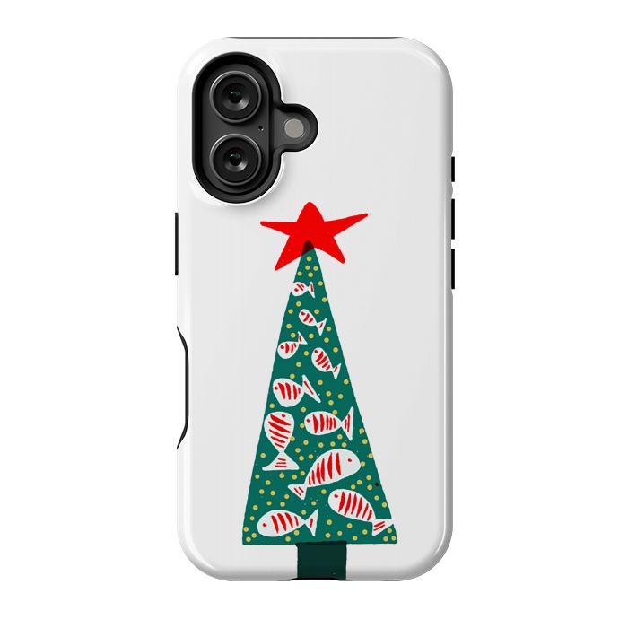 iPhone 16 StrongFit Christmas Tree 1 by Hanny Agustine