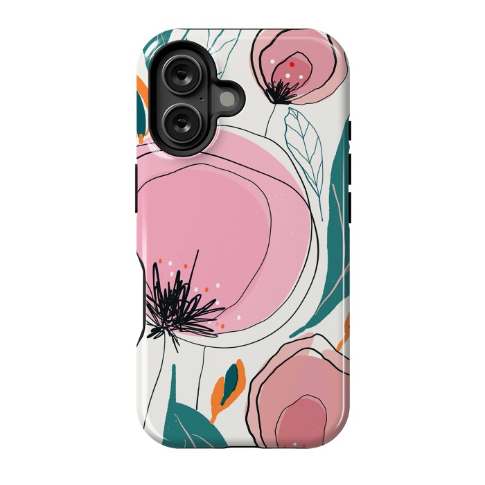 iPhone 16 StrongFit Cotona Florals by Hanny Agustine