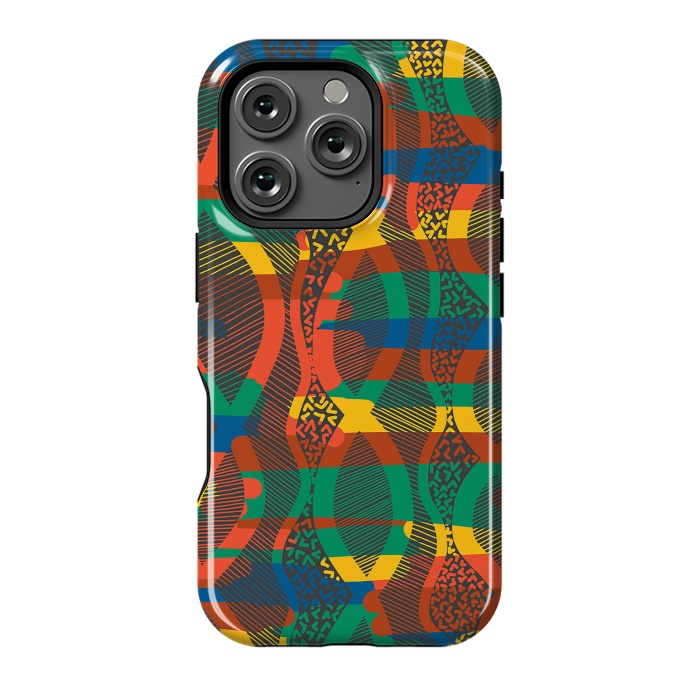 iPhone 16 Pro StrongFit African Lineart by Hanny Agustine