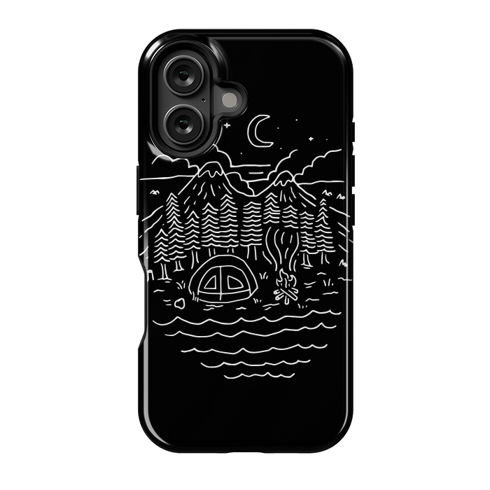 iPhone 16 StrongFit The Great Outdoors (for dark) by Afif Quilimo