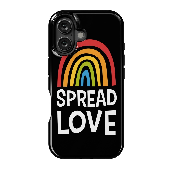 iPhone 16 StrongFit Spread Love by Majoih