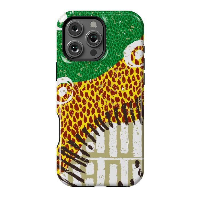 iPhone 16 Pro Max StrongFit AFRICAN PATTERN 2 by MALLIKA