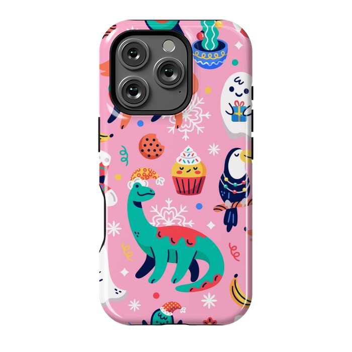 iPhone 16 Pro StrongFit CHRISTMAS PATTERN FUNNY by MALLIKA