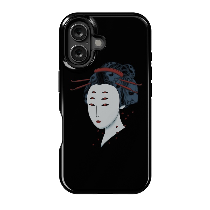 iPhone 16 StrongFit Floating with Demons by Pigboom