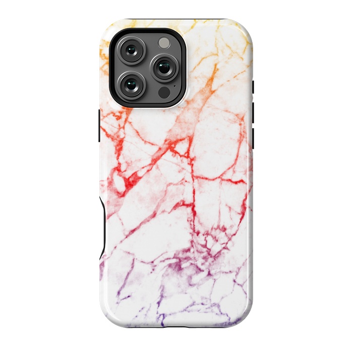 iPhone 16 Pro Max StrongFit Colour gradient marble texture by Oana 