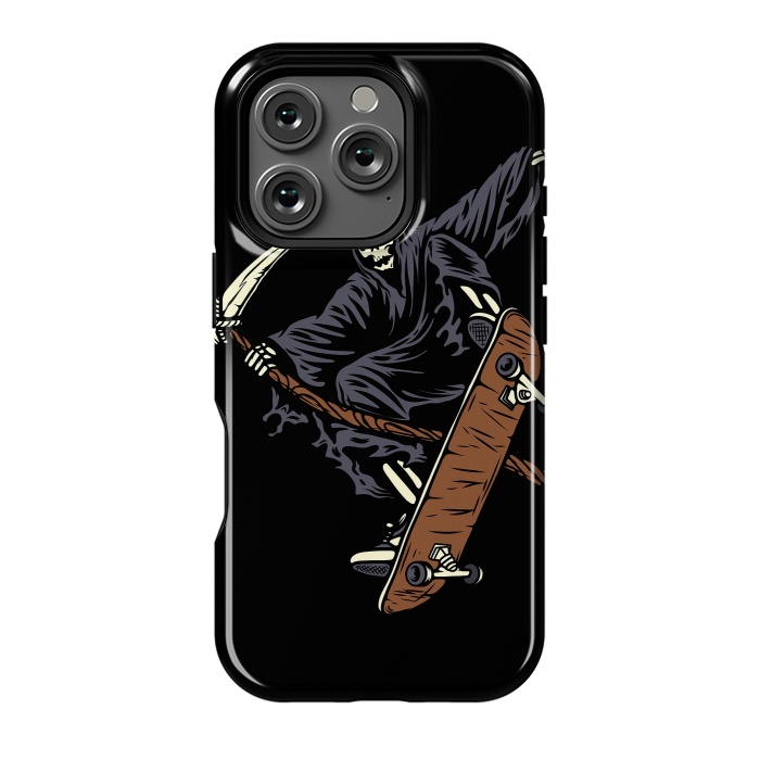 iPhone 16 Pro StrongFit Skate Reaper by Afif Quilimo