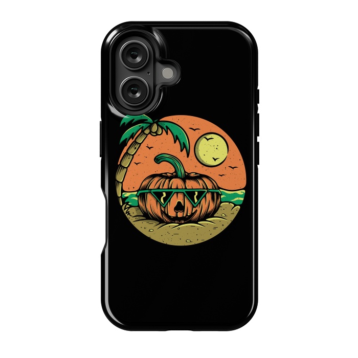 iPhone 16 StrongFit Pumpkin Summer by Afif Quilimo