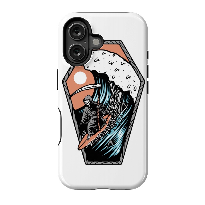 iPhone 16 StrongFit Surf Till Die by Afif Quilimo