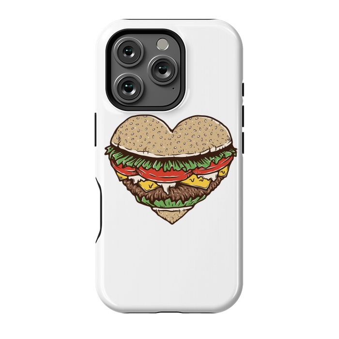 iPhone 16 Pro StrongFit Hamburger Lover by Afif Quilimo