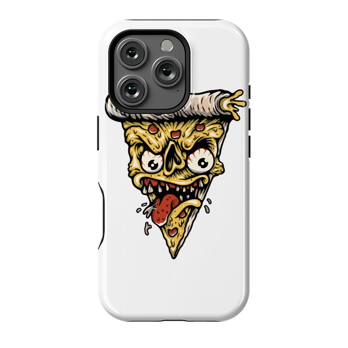 iPhone 16 Pro StrongFit Pizza Monster by Afif Quilimo