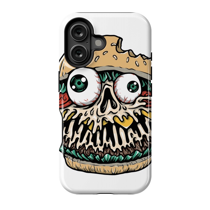 iPhone 16 StrongFit Hamburger Monster by Afif Quilimo