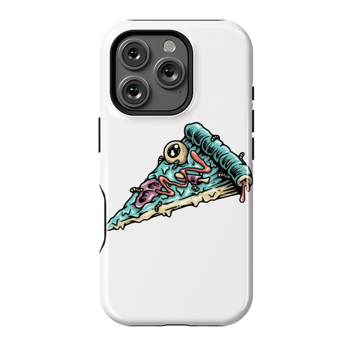 iPhone 16 Pro StrongFit Pizza Zombie by Afif Quilimo